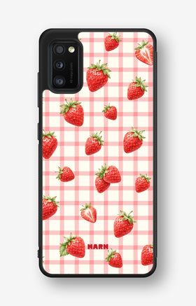 Samsung Galaxy A41 (2020) Hard Case – Strawbella - View 1