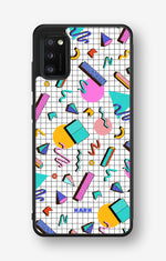 Samsung Galaxy A41 (2020) Hard Case – 80s Memphis - View 1