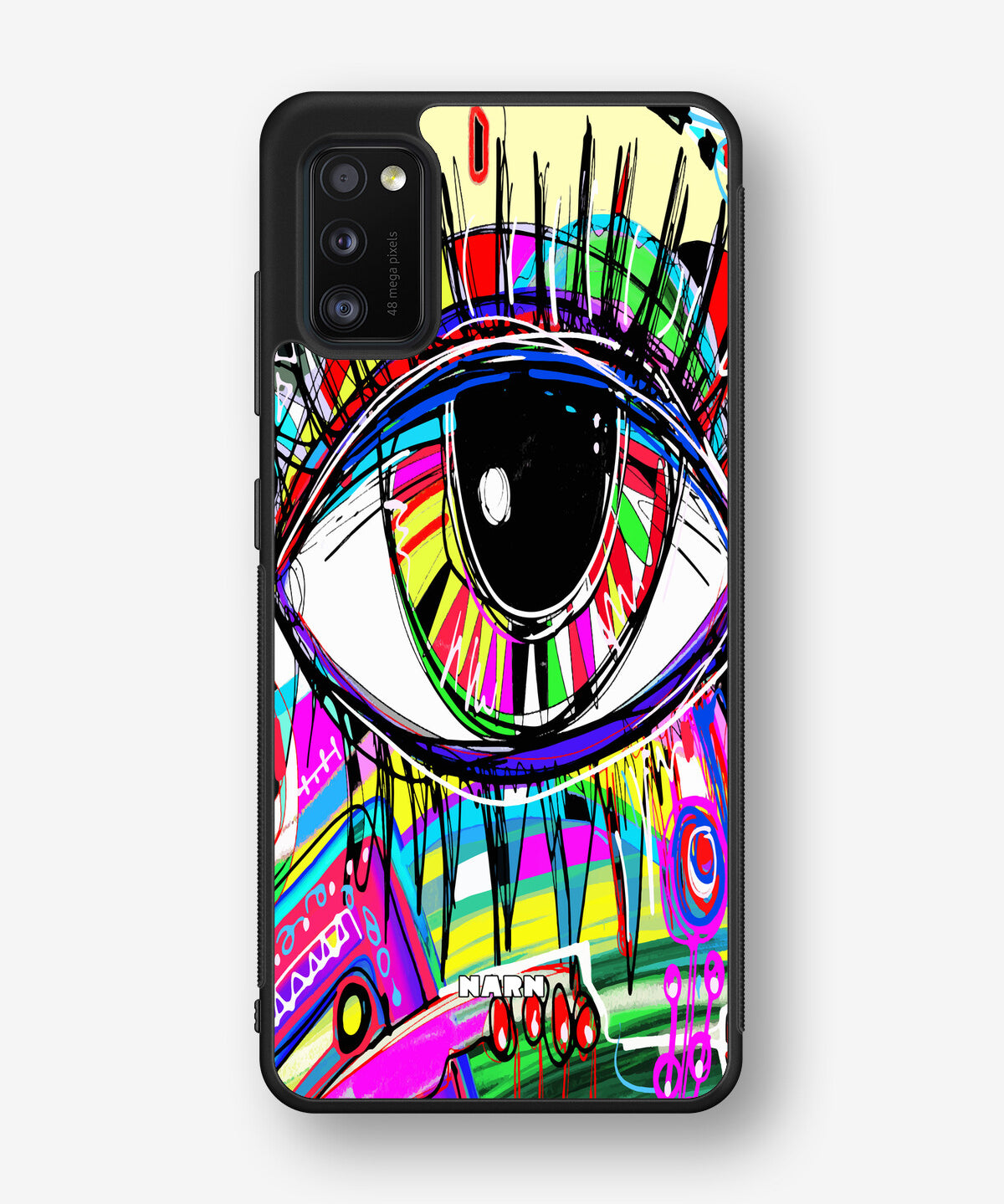 Samsung Galaxy A41 (2020) Hard Case – Abstract Eye - View 1