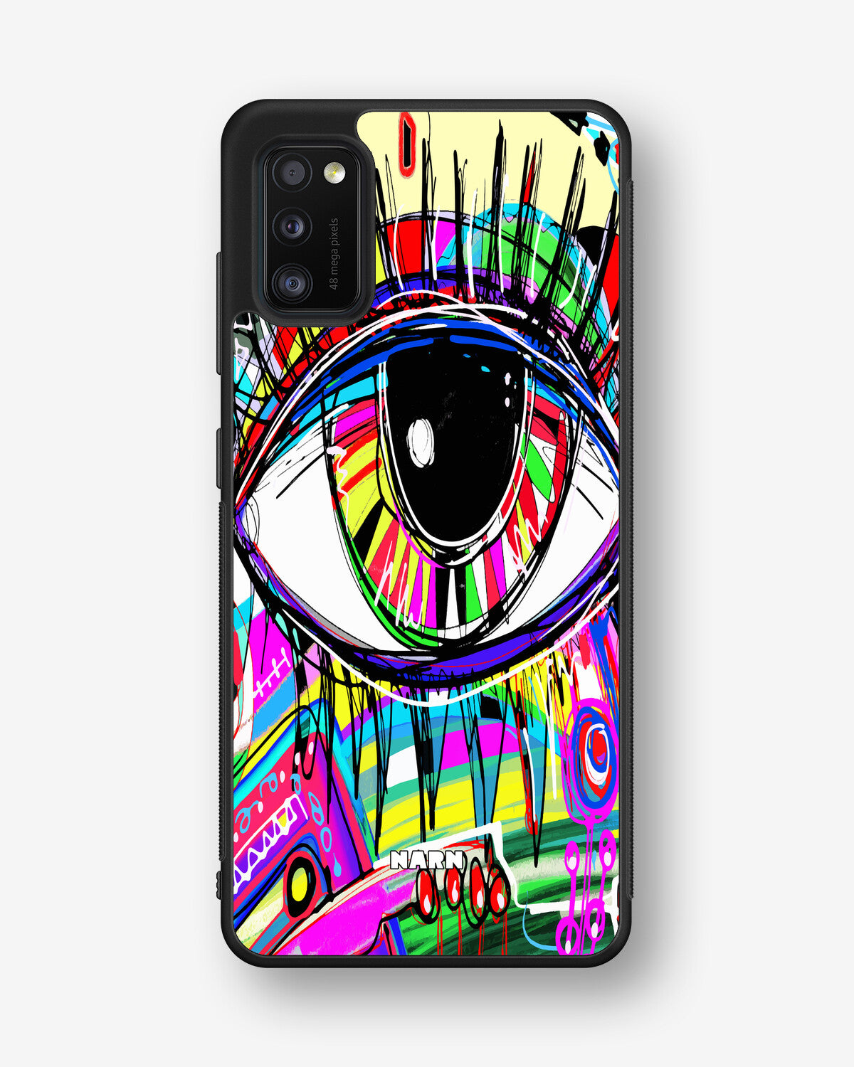 Samsung Galaxy A41 (2020) Hard Case – Abstract Eye - View 1