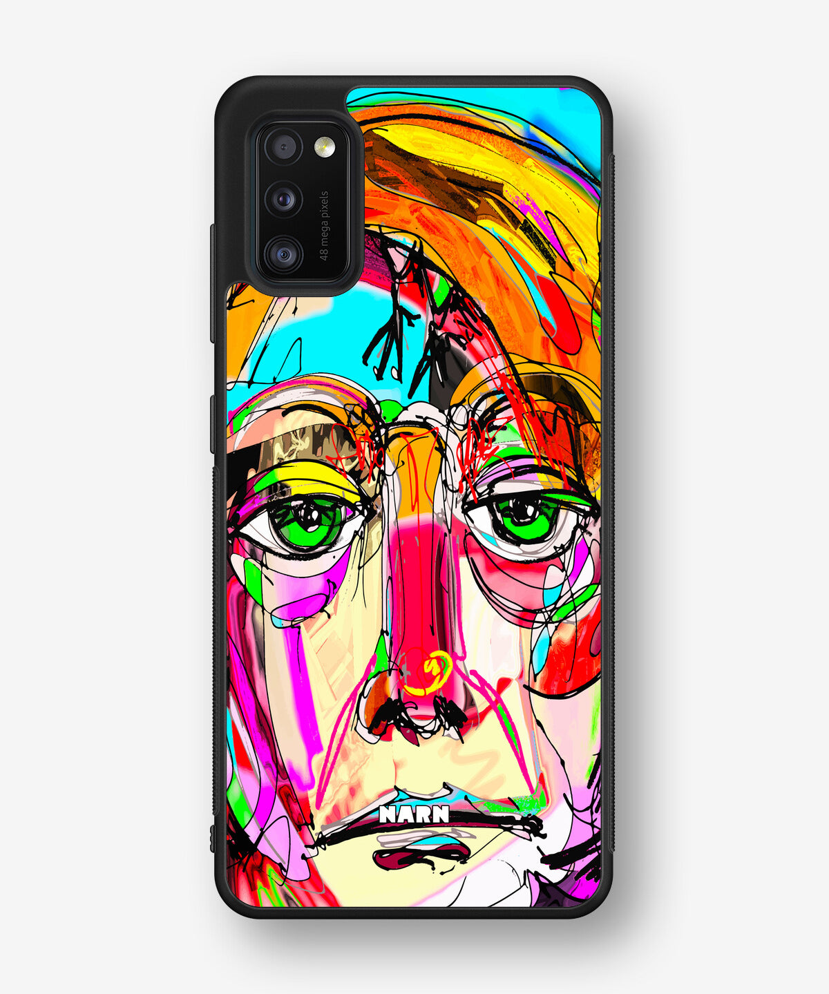 Samsung Galaxy A41 (2020) Hard Case – Abstract Portrait - View 1