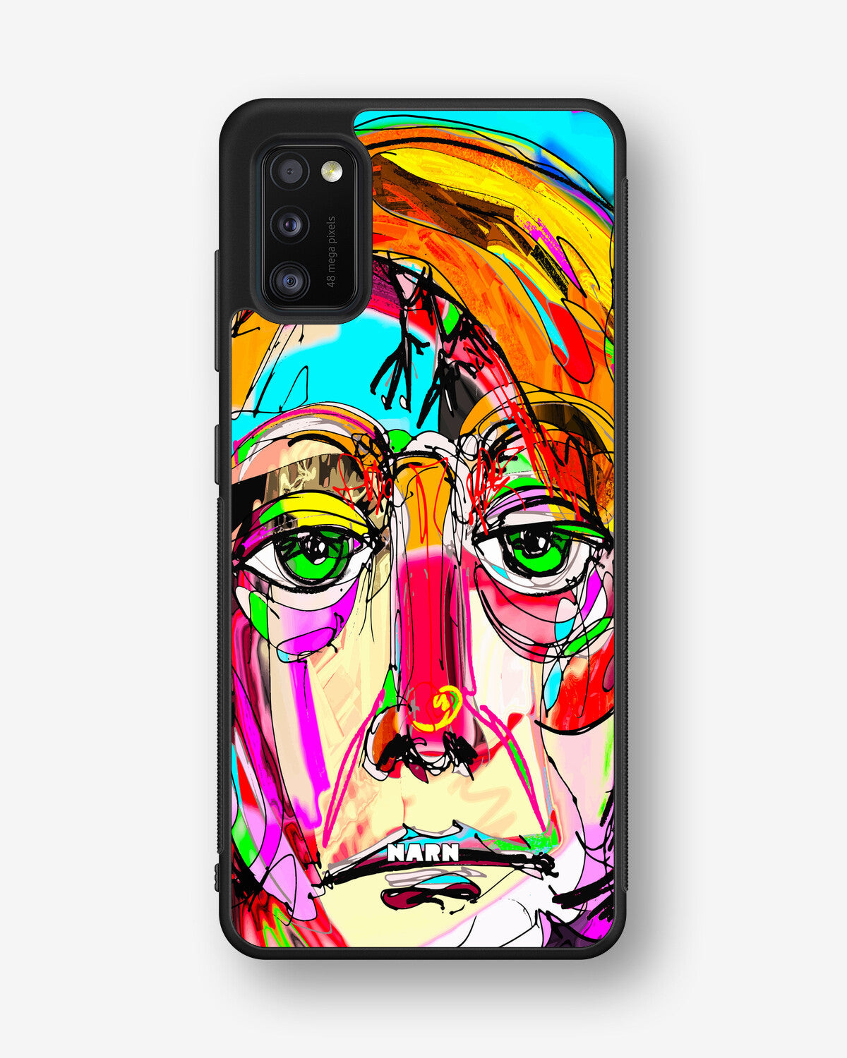 Samsung Galaxy A41 (2020) Hard Case – Abstract Portrait - View 1