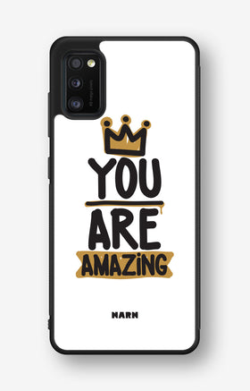 Samsung Galaxy A41 (2020) Hard Case – Amazing - View 1