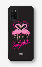 Samsung Galaxy A41 (2020) Hard Case – Beach Flamingo - View 1
