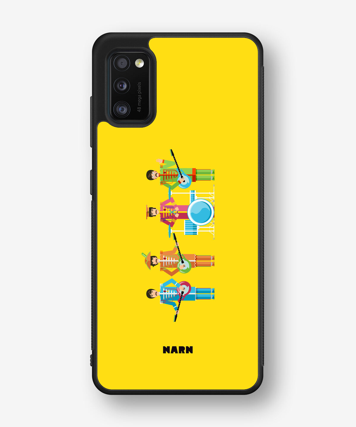 Samsung Galaxy A41 (2020) Hard Case – Beatles Yellow - View 1