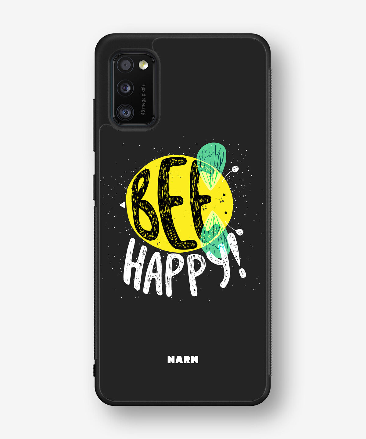 Samsung Galaxy A41 (2020) Hard Case – BEE Happy - View 1
