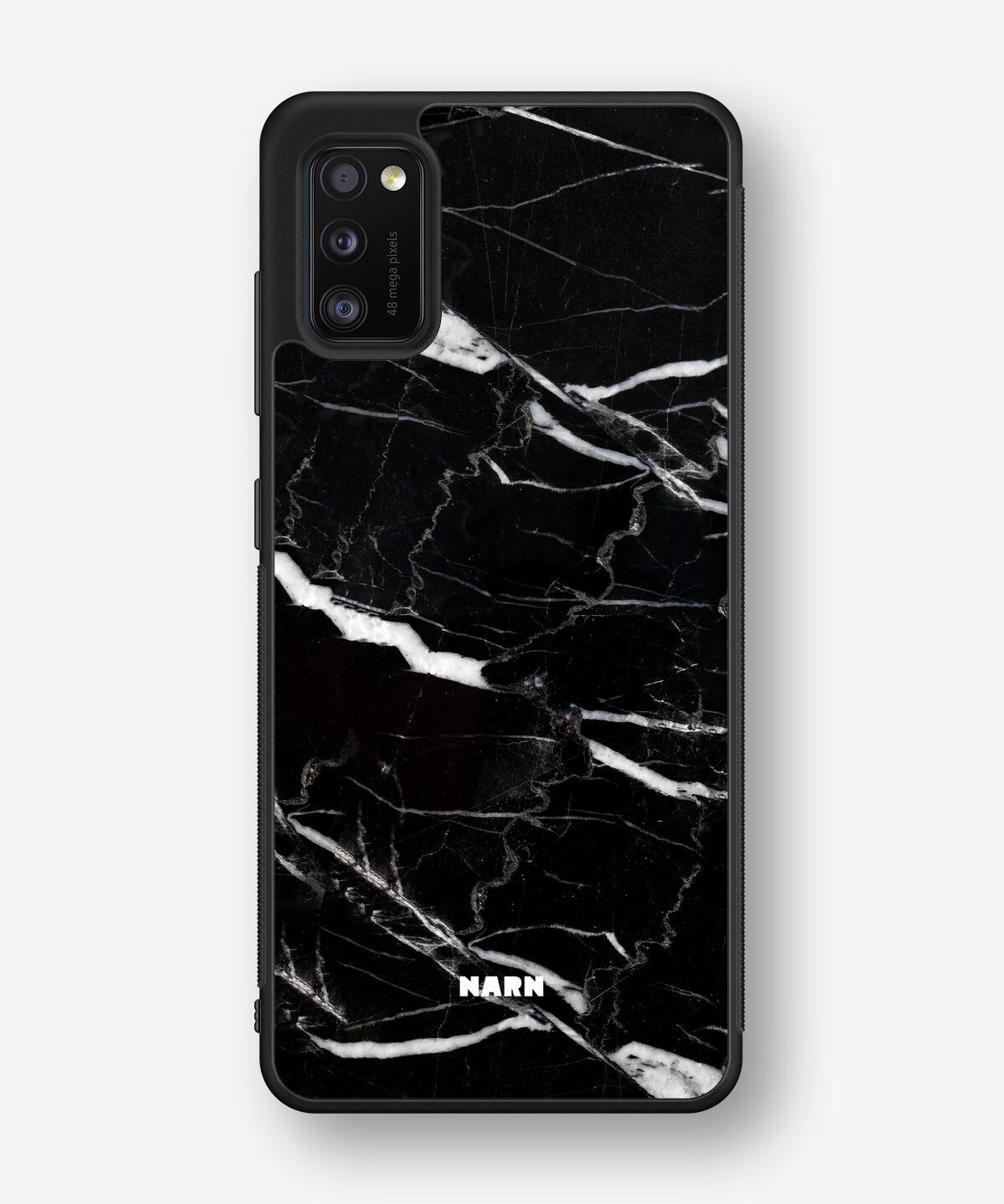 Samsung Galaxy A41 (2020) Hard Case – Black Marble - View 1