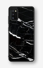 Samsung Galaxy A41 (2020) Hard Case – Black Marble - View 1