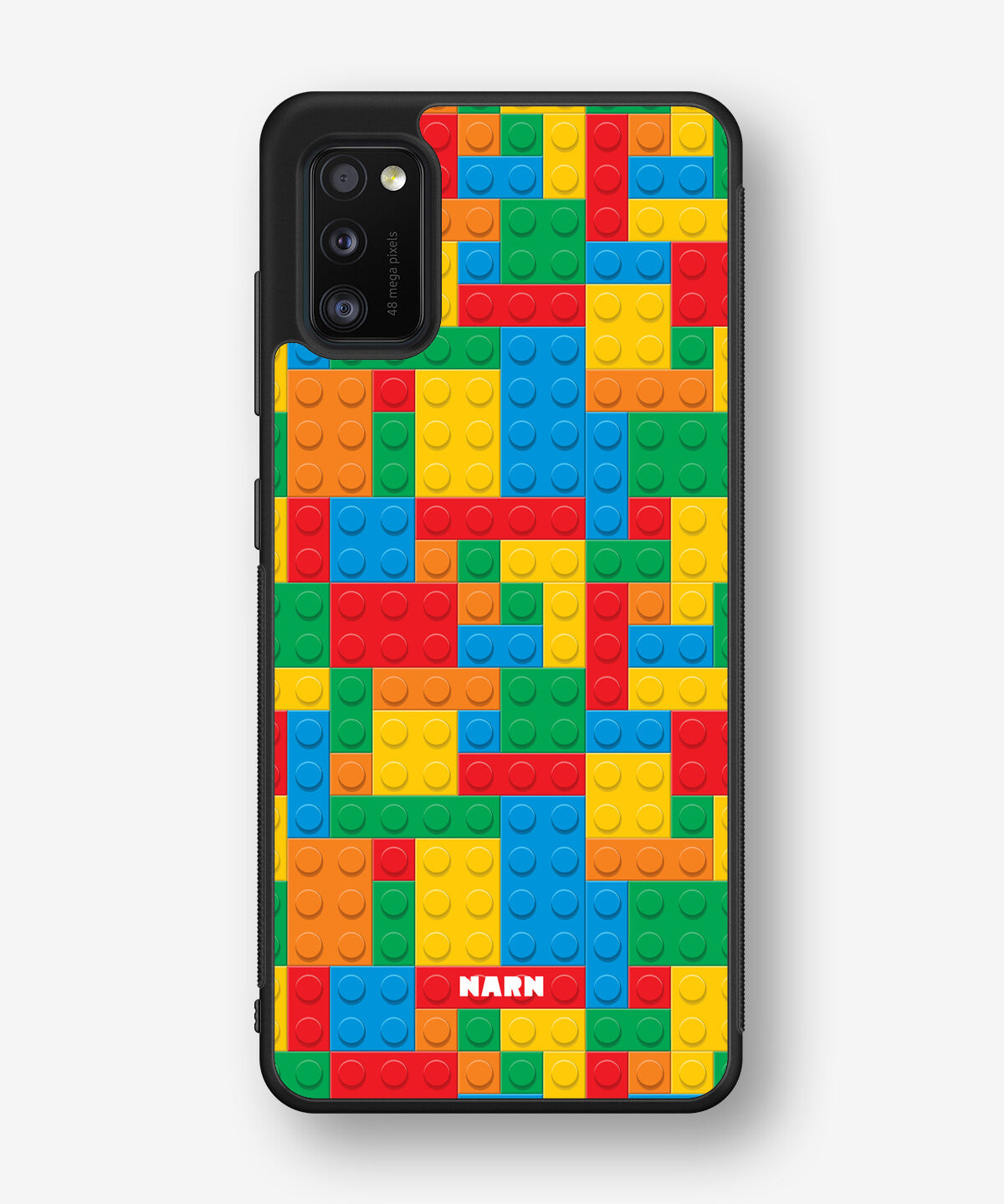 Samsung Galaxy A41 (2020) Hard Case – Building Bricks - View 1