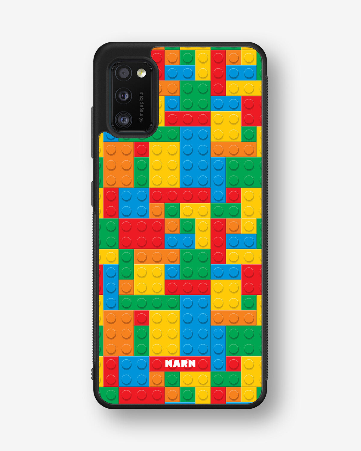 Samsung Galaxy A41 (2020) Hard Case – Building Bricks - View 1