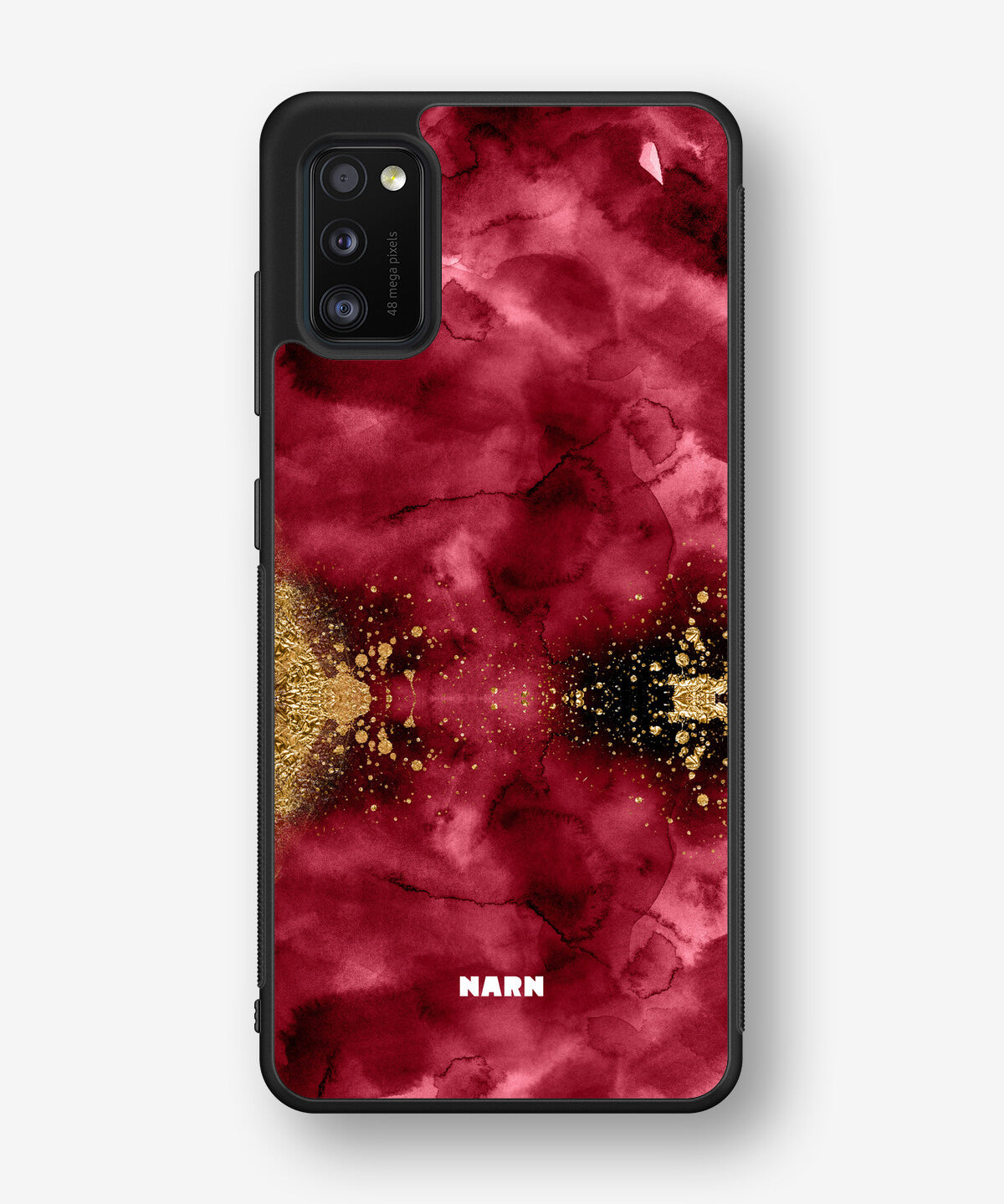 Samsung Galaxy A41 (2020) Hard Case – Burgendy Shimmer - View 1