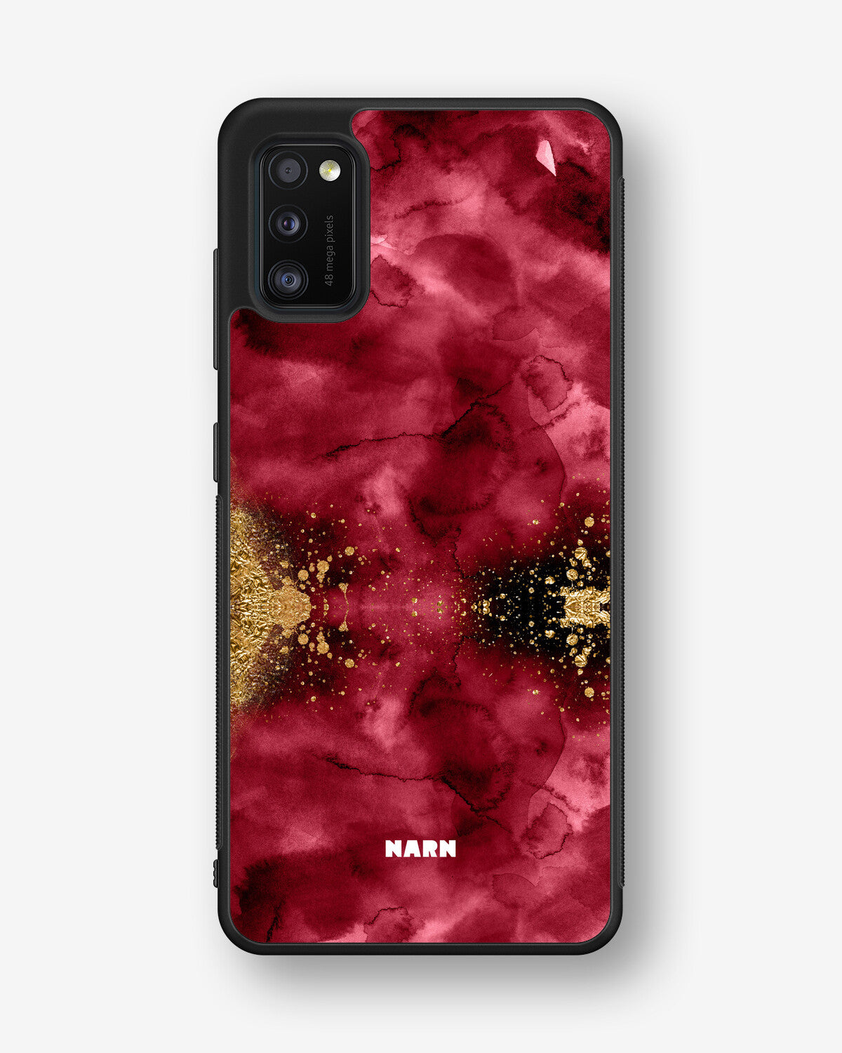 Samsung Galaxy A41 (2020) Hard Case – Burgendy Shimmer - View 1
