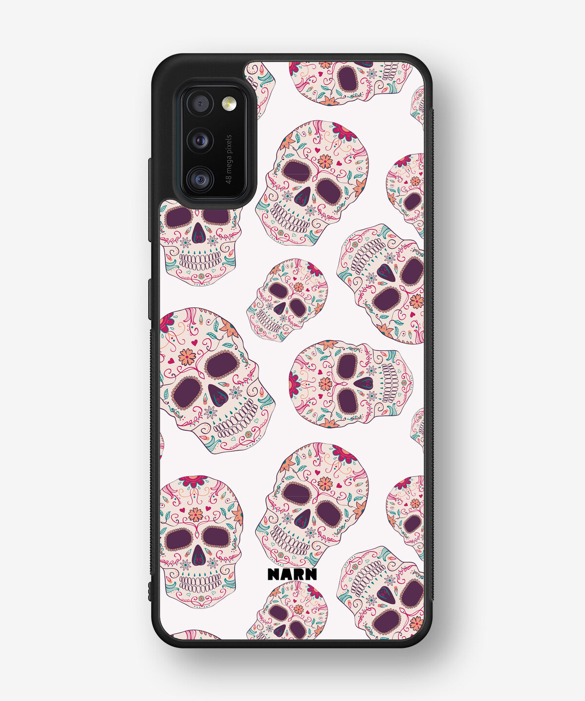 Samsung Galaxy A41 (2020) Hard Case – Calavera Skulls - View 1