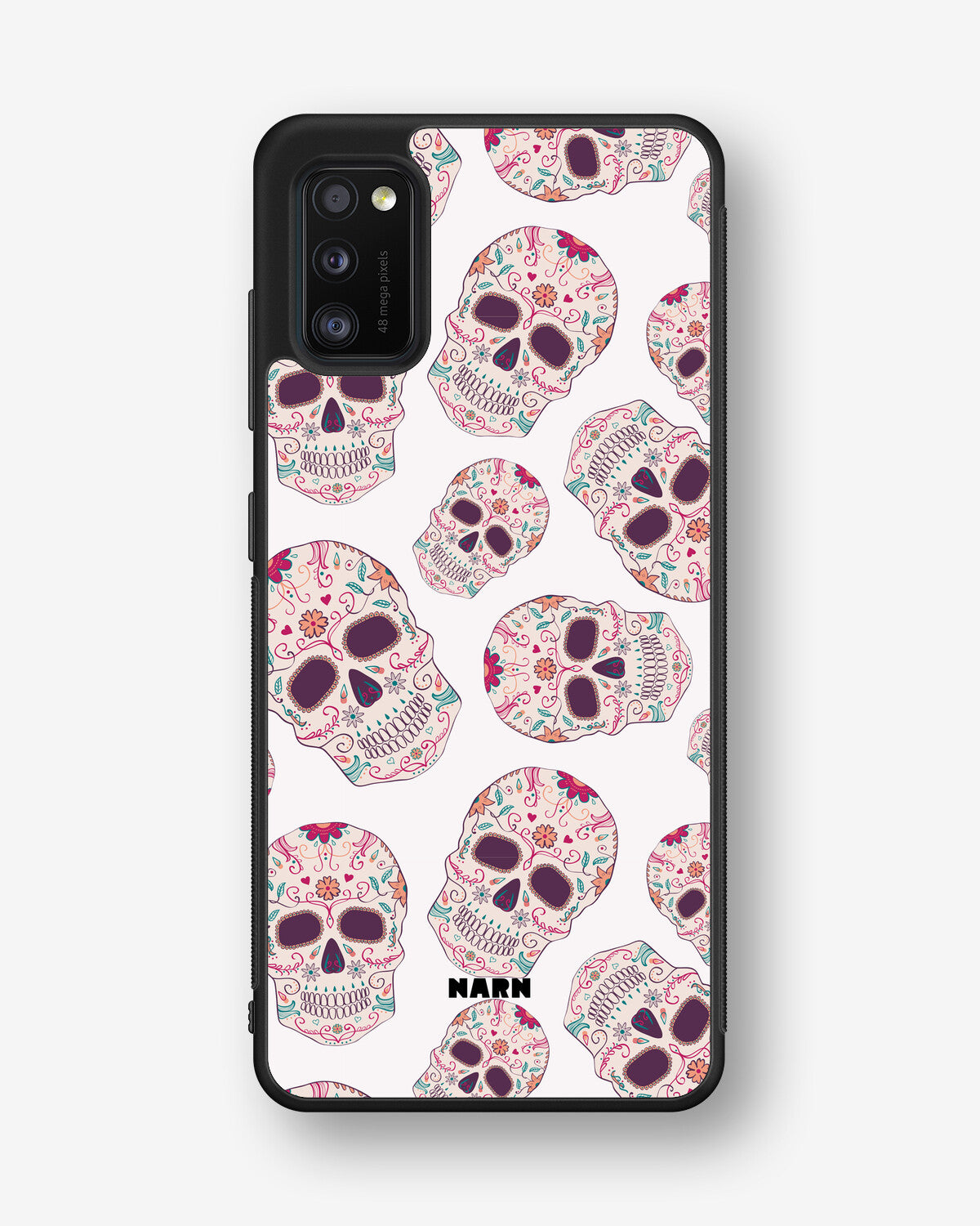 Samsung Galaxy A41 (2020) Hard Case – Calavera Skulls - View 1