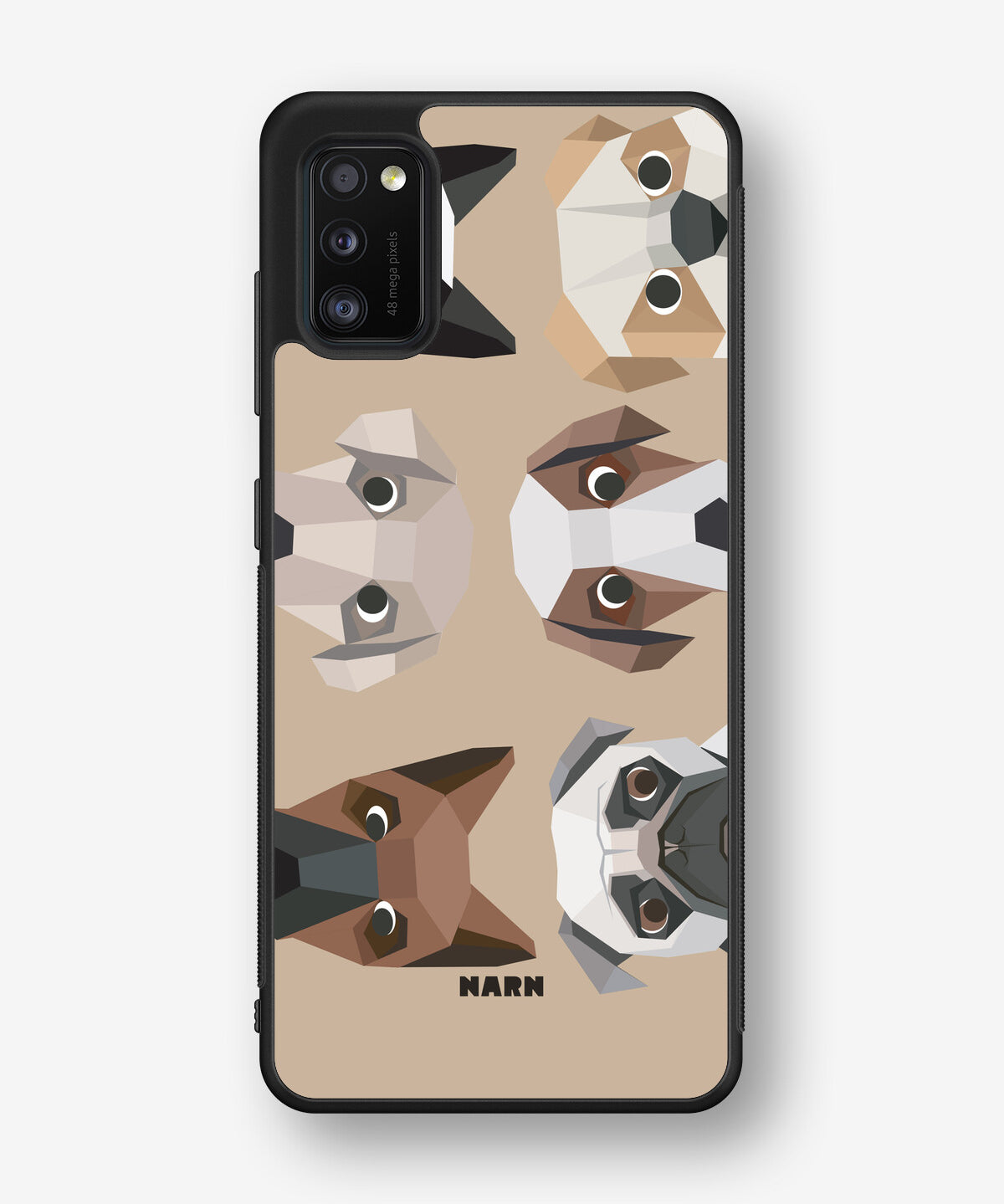 Samsung Galaxy A41 (2020) Hard Case – Cute Dogs - View 1