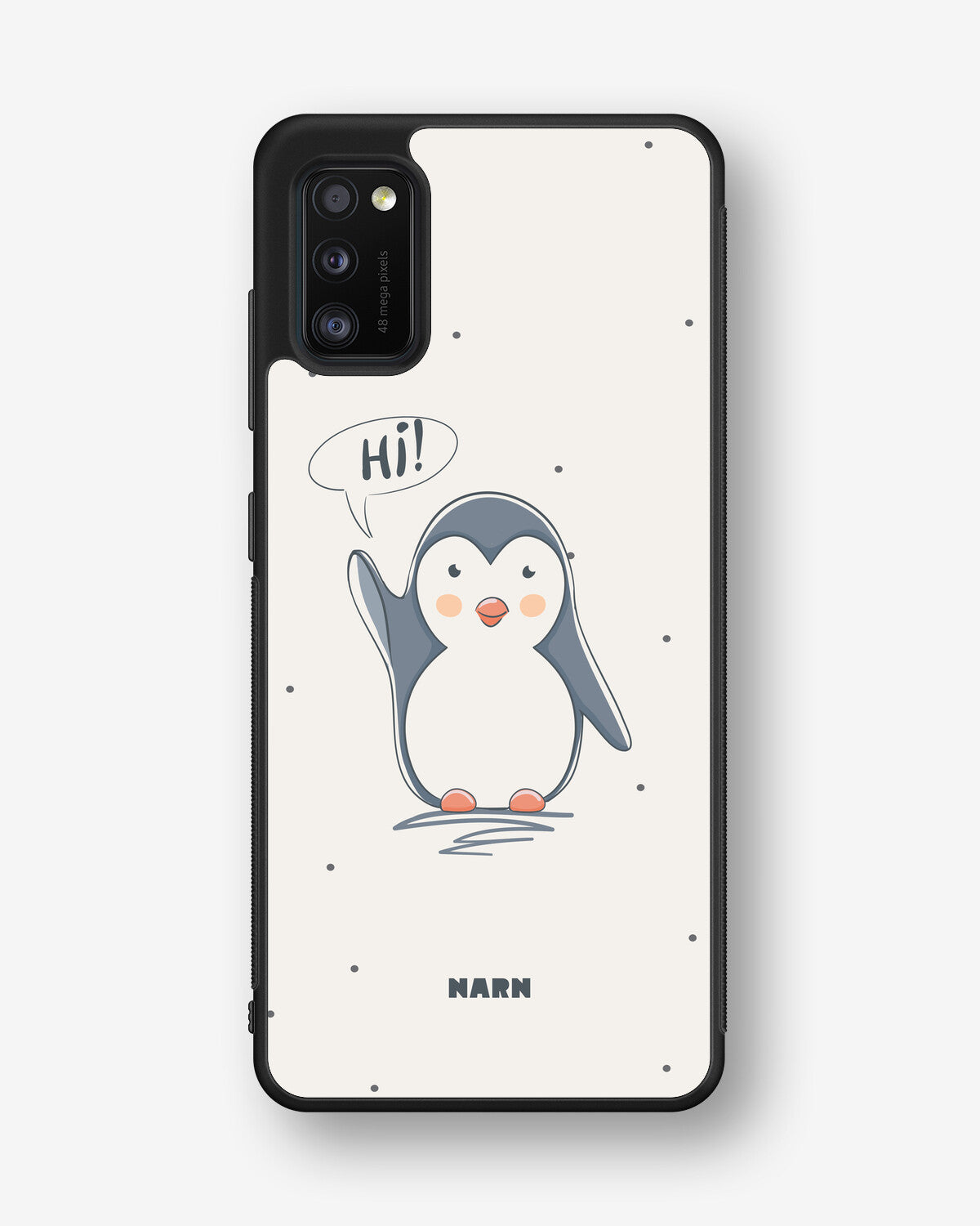 Samsung Galaxy A41 (2020) Hard Case – Cute Penguin - View 1
