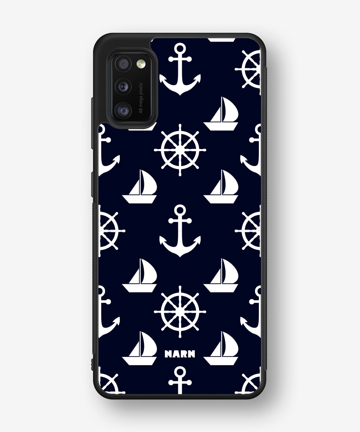 Samsung Galaxy A41 (2020) Hard Case – Deep Blue Voyage - View 1