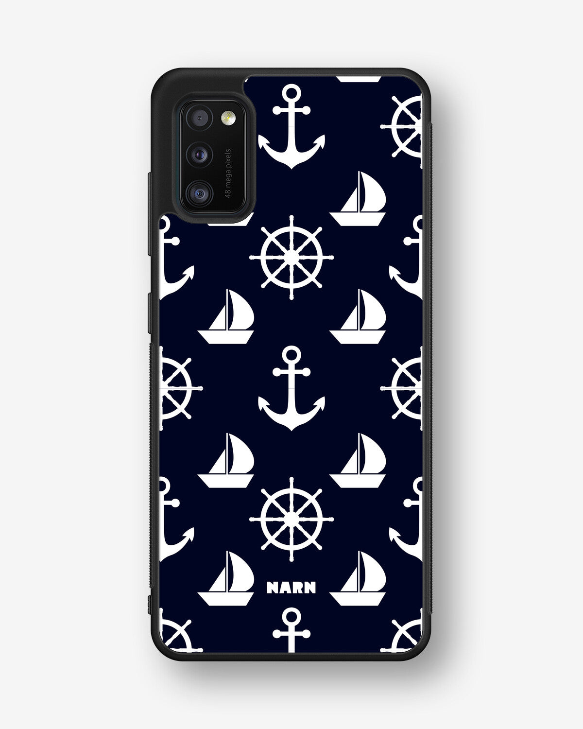Samsung Galaxy A41 (2020) Hard Case – Deep Blue Voyage - View 1