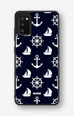 Samsung Galaxy A41 (2020) Hard Case – Deep Blue Voyage - View 1