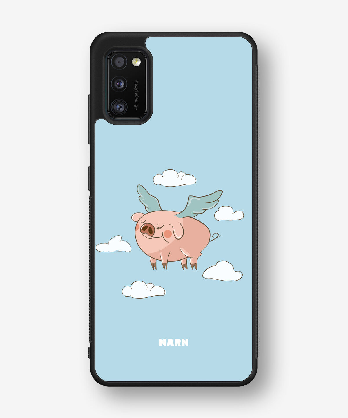 Samsung Galaxy A41 (2020) Hard Case – Dreamy Pig - View 1