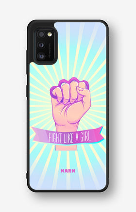 Samsung Galaxy A41 (2020) Hard Case – Fight Like A Girl - View 1