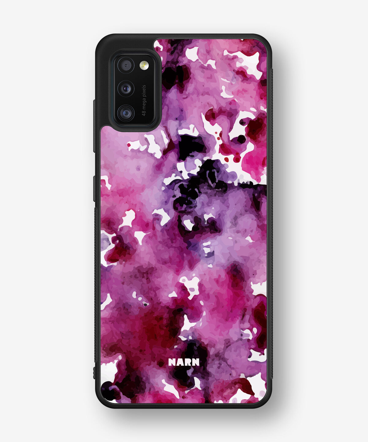 Samsung Galaxy A41 (2020) Hard Case – Floral Splash - View 1