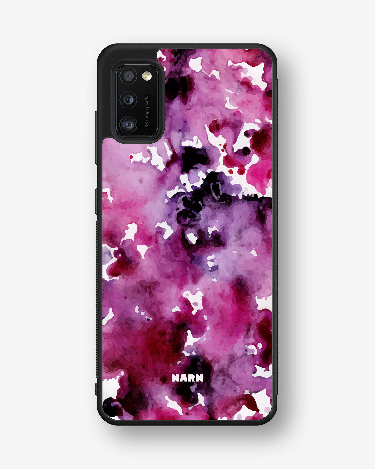 Samsung Galaxy A41 (2020) Hard Case – Floral Splash - View 1