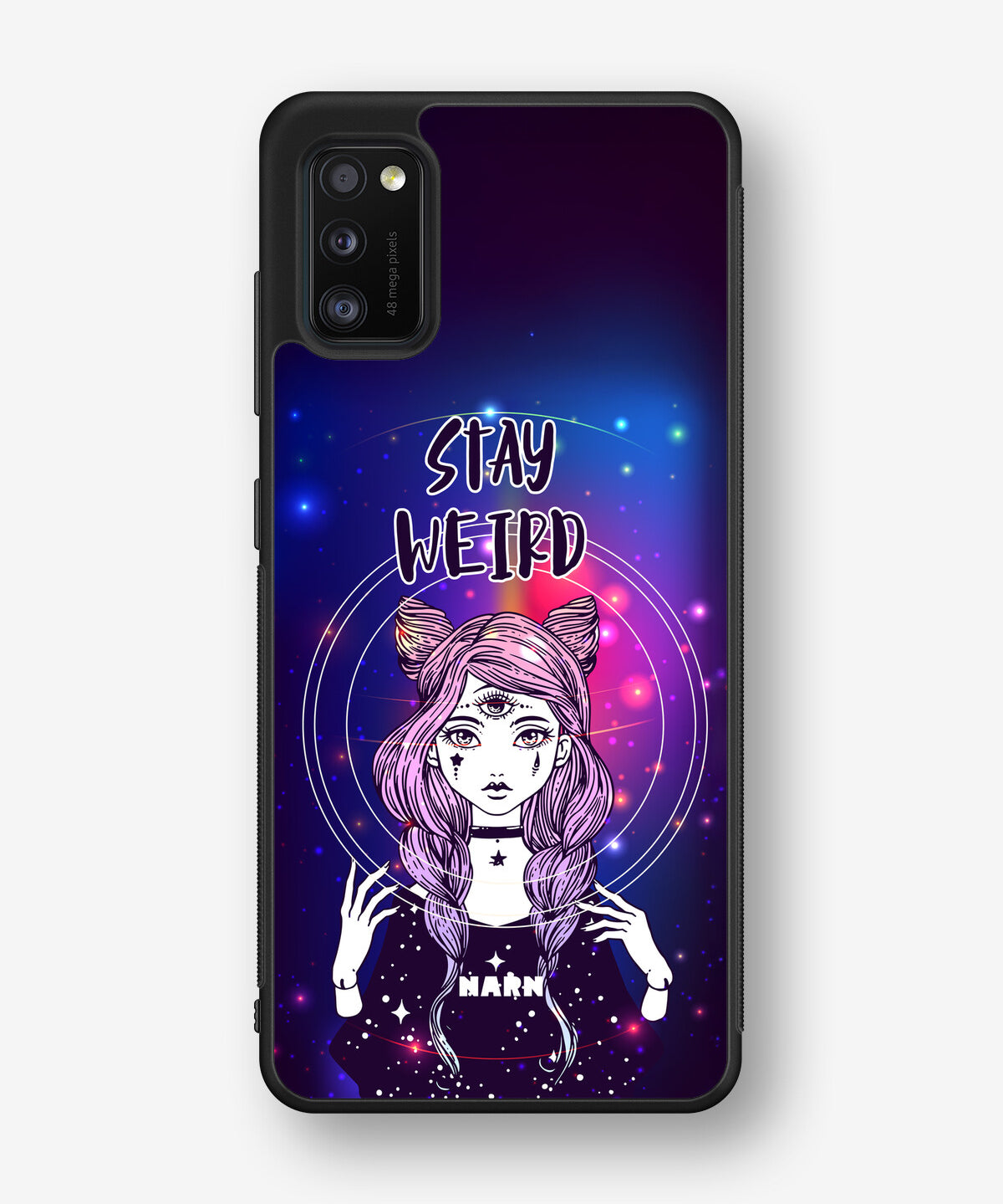 Samsung Galaxy A41 (2020) Hard Case – Galactic Weird - View 1