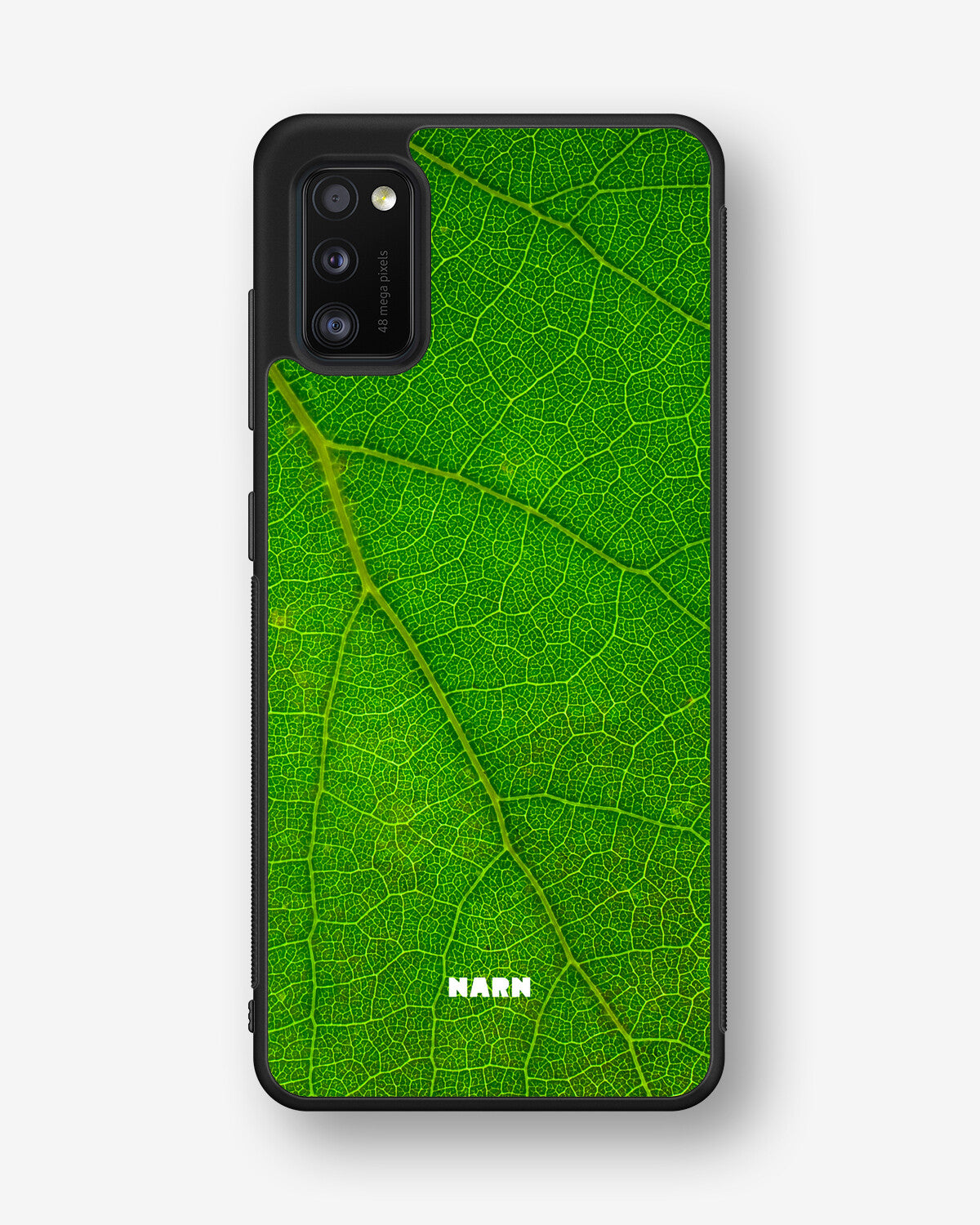 Samsung Galaxy A41 (2020) Hard Case – Green Leafy - View 1