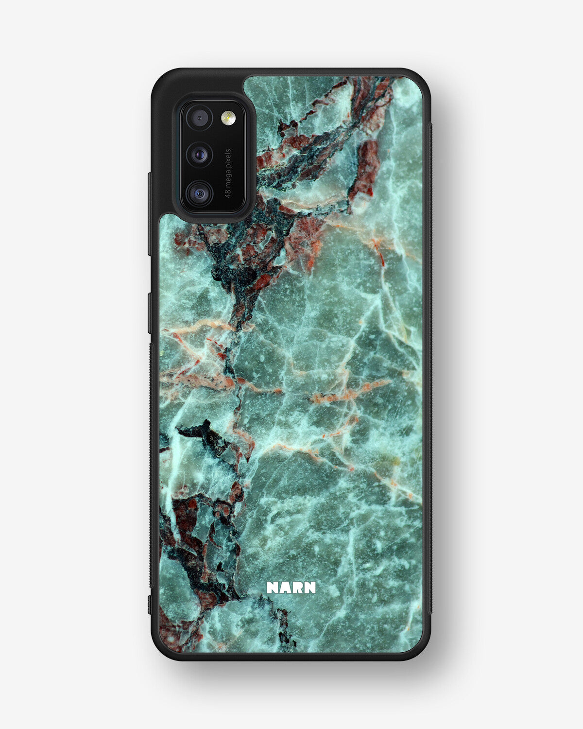 Samsung Galaxy A41 (2020) Hard Case – Green Marble - View 1