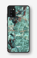 Samsung Galaxy A41 (2020) Hard Case – Green Marble - View 1