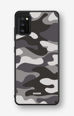 Samsung Galaxy A41 (2020) Hard Case – Grey Camo - View 1