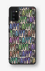 Samsung Galaxy A41 (2020) Hard Case – Happy - View 1