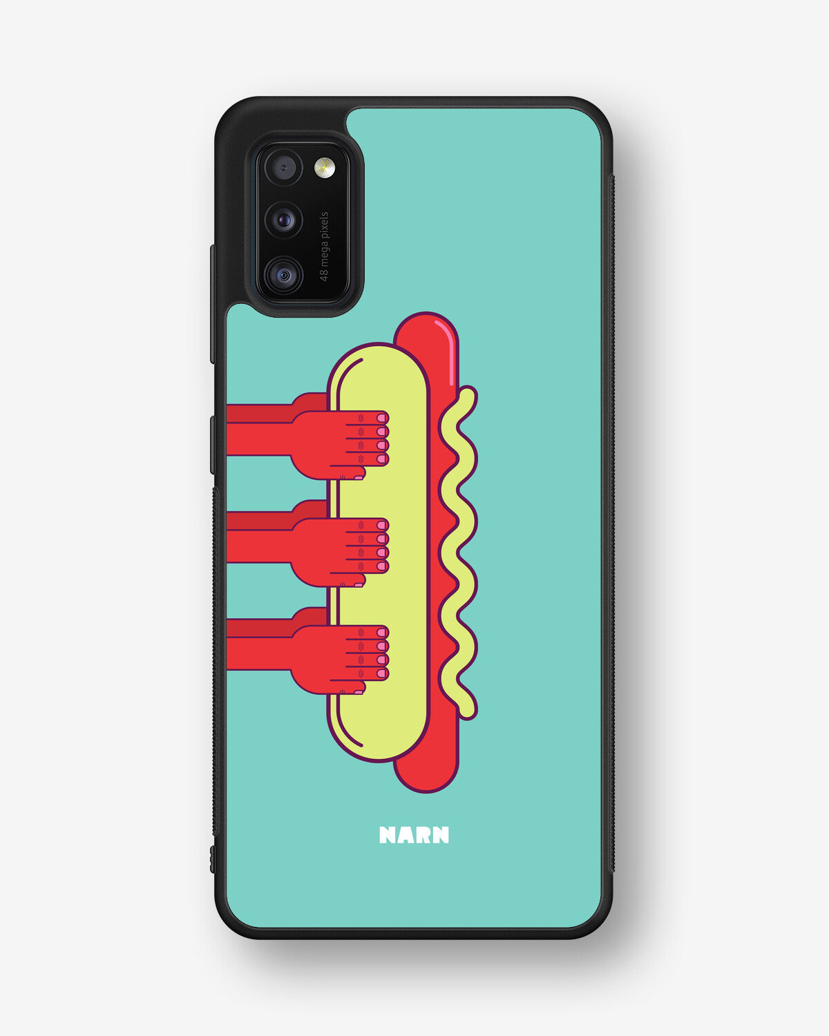 Samsung Galaxy A41 (2020) Hard Case – Hot Dog - View 1