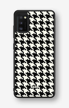 Samsung Galaxy A41 (2020) Hard Case – Houndstooth - View 1