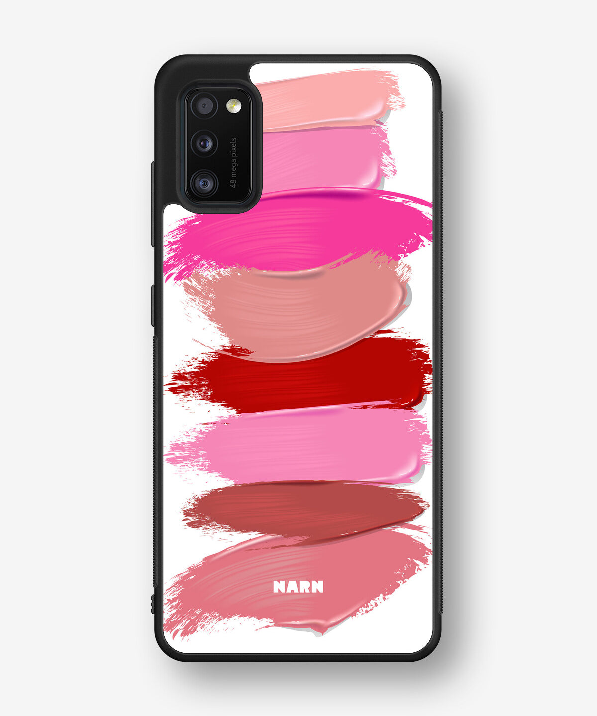 Samsung Galaxy A41 (2020) Hard Case – Lipstick Smears - View 1