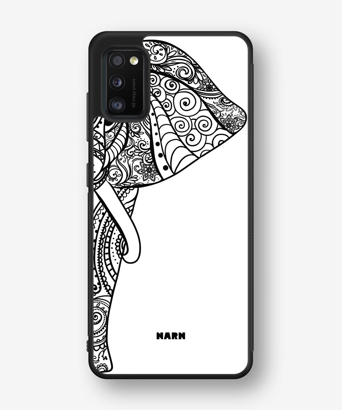 Samsung Galaxy A41 (2020) Hard Case – Mandala Elephant - View 1
