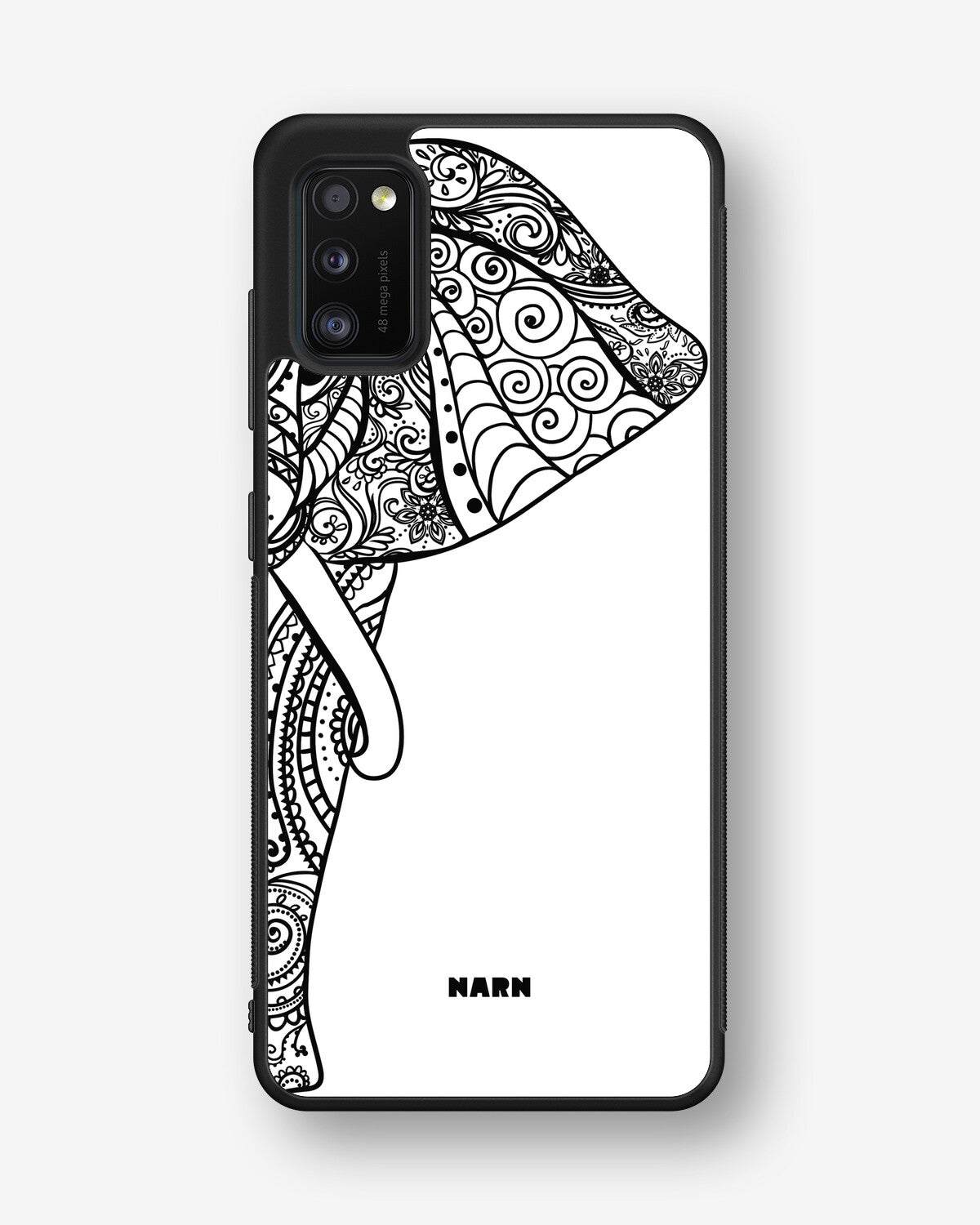 Samsung Galaxy A41 (2020) Hard Case – Mandala Elephant - View 1