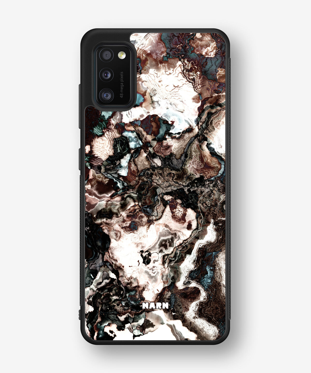Samsung Galaxy A41 (2020) Hard Case – Marble Brown - View 1