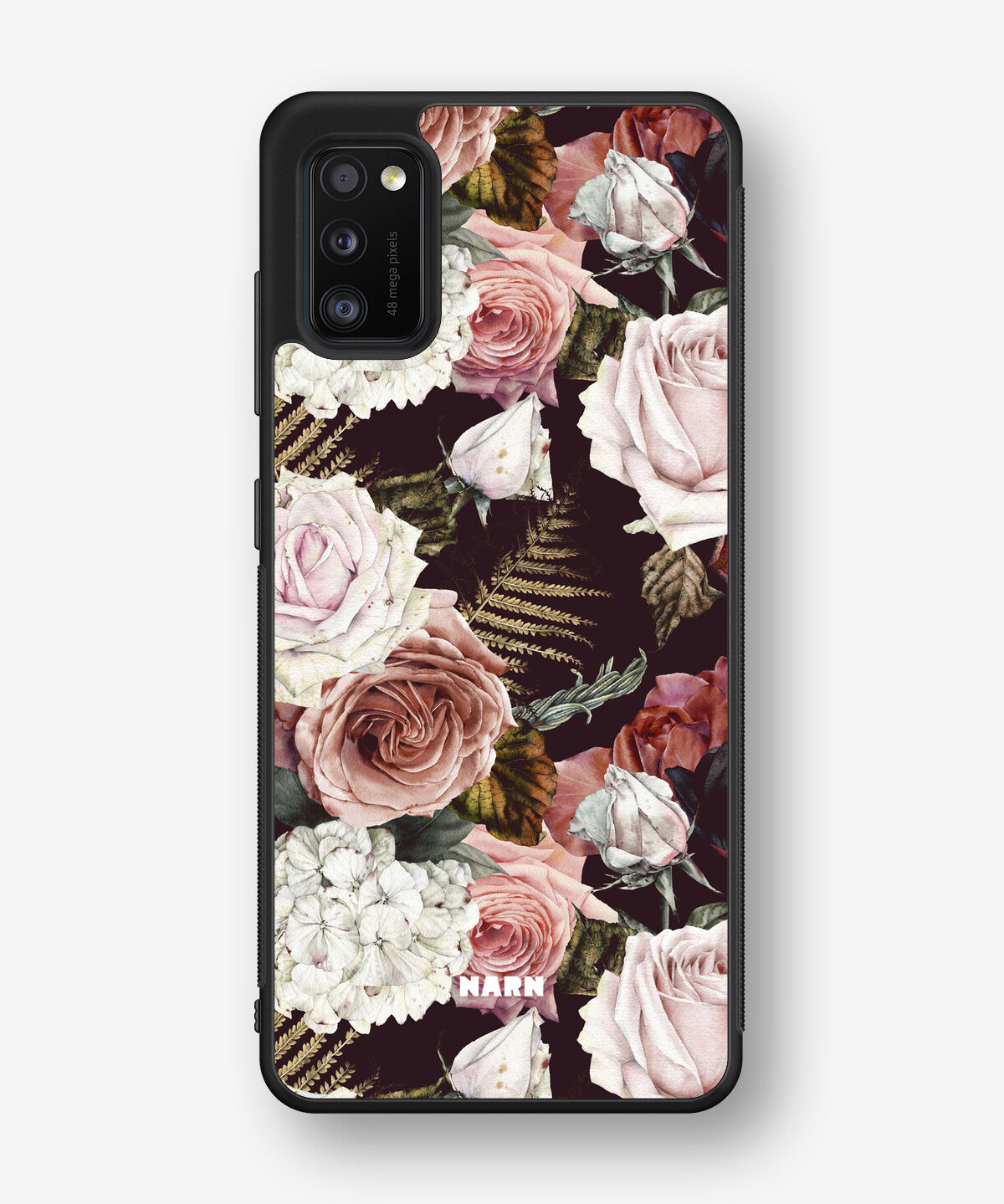 Samsung Galaxy A41 (2020) Hard Case – Midnight Roses - View 1