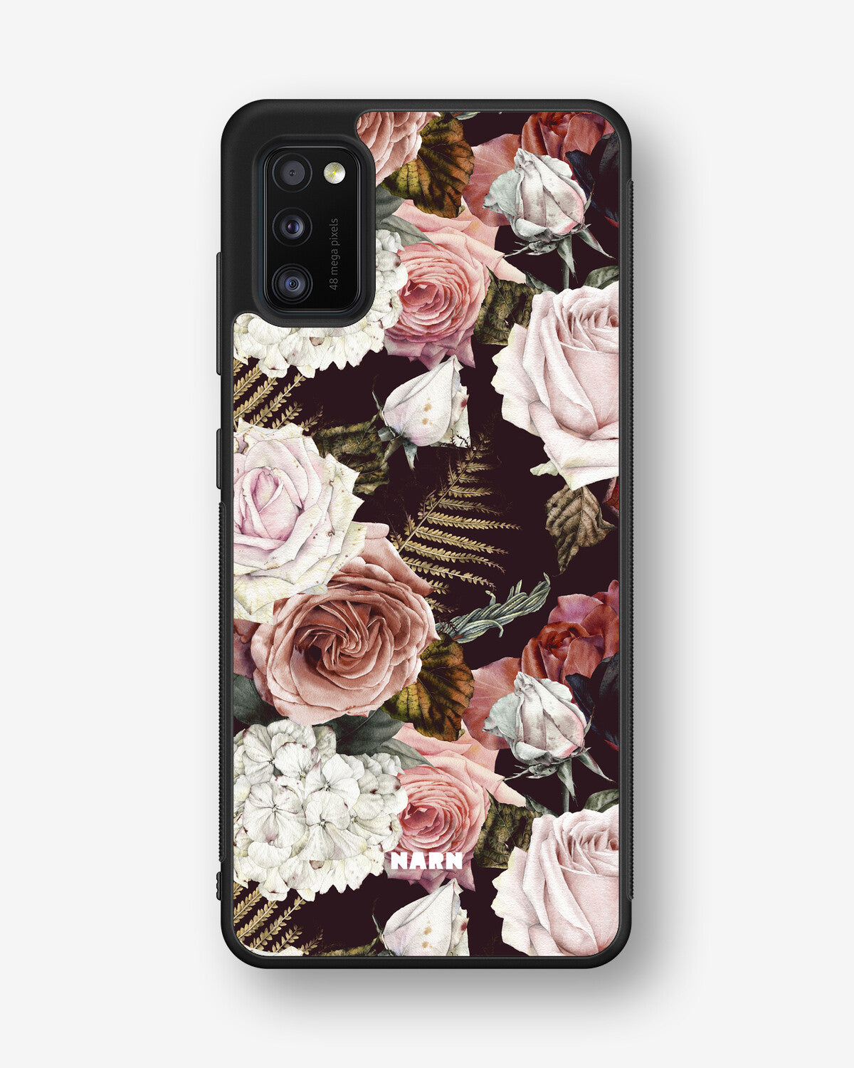 Samsung Galaxy A41 (2020) Hard Case – Midnight Roses - View 1