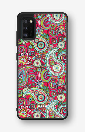 Samsung Galaxy A41 (2020) Hard Case – Paisley Paradise - View 1