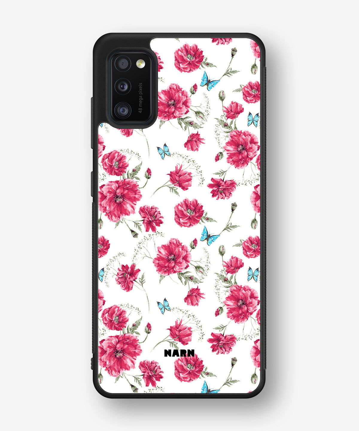 Samsung Galaxy A41 (2020) Hard Case – Poppies in Bloom - View 1