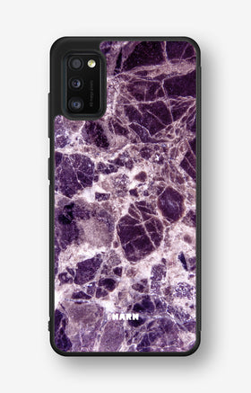 Samsung Galaxy A41 (2020) Hard Case – Purple Marble - View 1