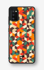 Samsung Galaxy A41 (2020) Hard Case – Retro Geometric - View 1