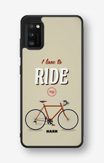 Samsung Galaxy A41 (2020) Hard Case – Ride My Bicycle - View 1