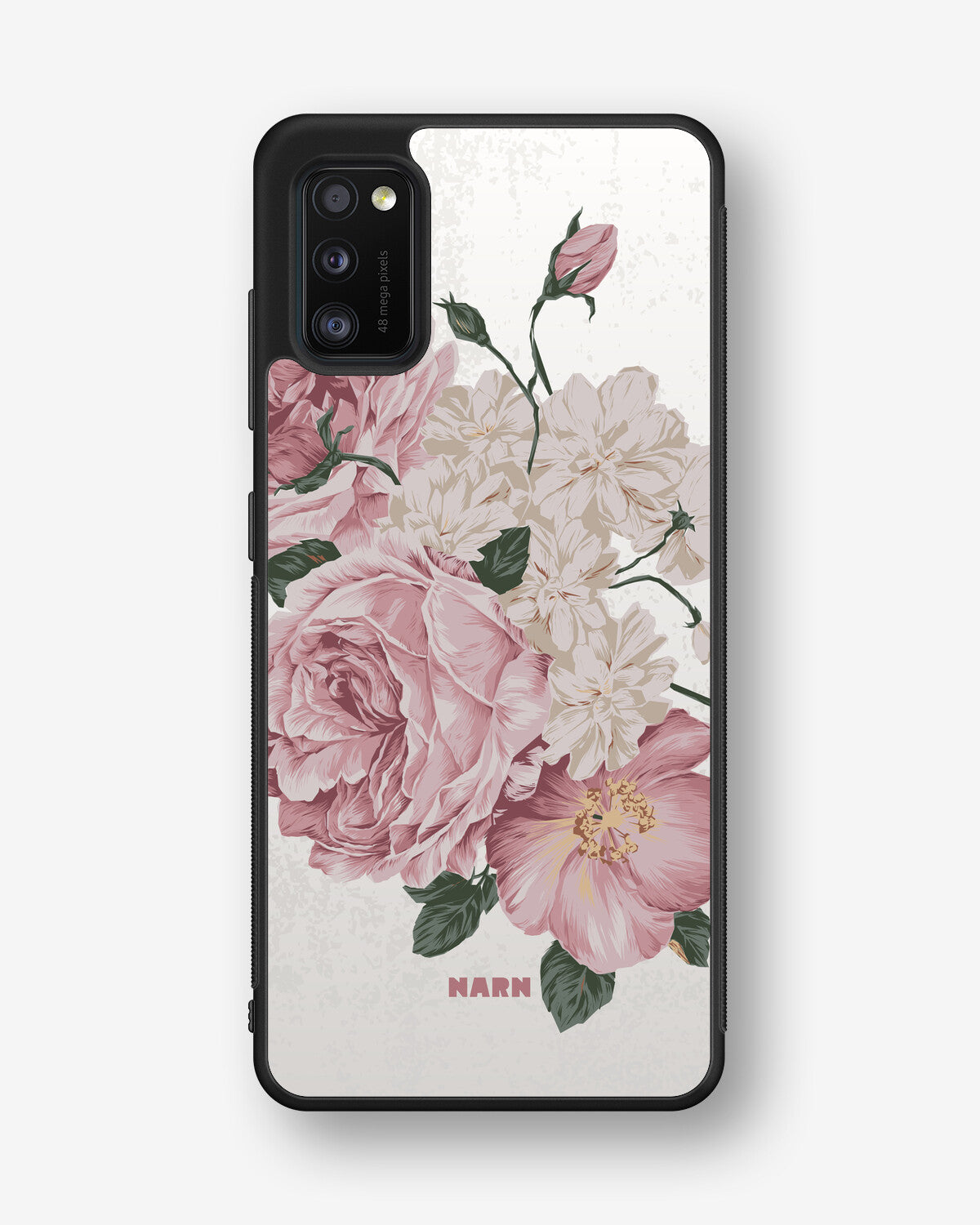 Samsung Galaxy A41 (2020) Hard Case – Roses - View 1