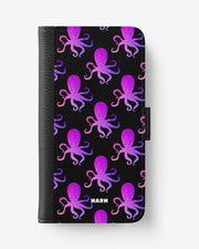 Samsung Galaxy A5 (2017) Wallet Case - Octopus Pattern - View 1
