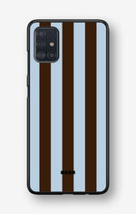 Samsung Galaxy A51 Hard Case – Bistro Stripes - View 1