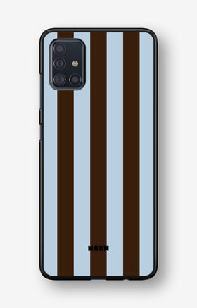 Samsung Galaxy A51 Hard Case – Bistro Stripes - View 1